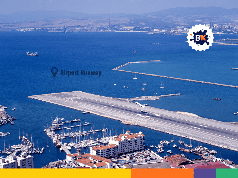 World’s Strangest Runways In Gibraltar World’s Strangest Runways In Gibraltar