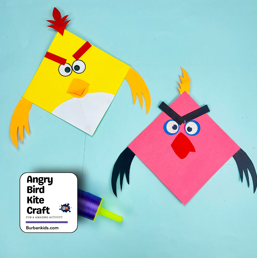 Angry Bird Kite Craft Angry Bird Kite Craft