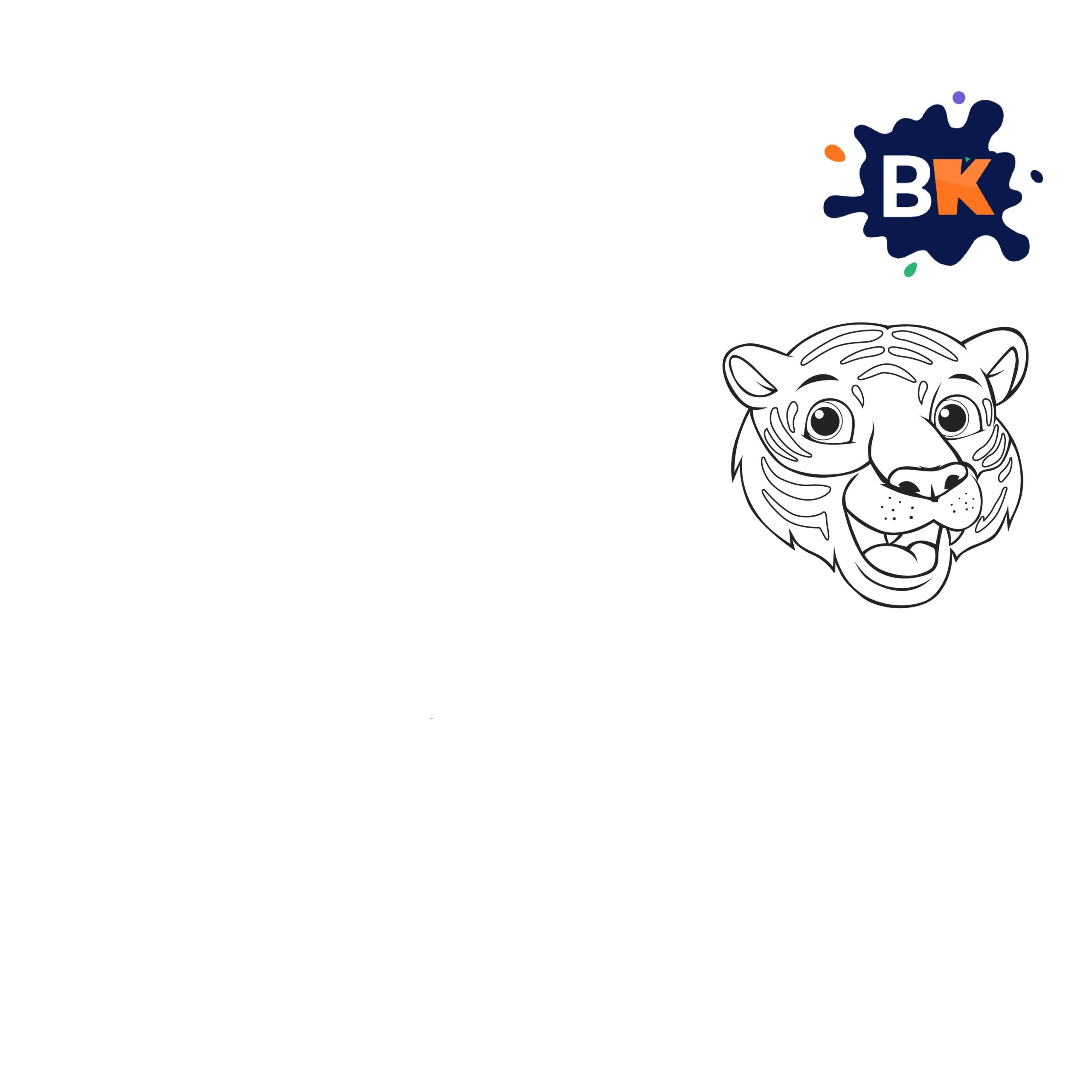 How to Draw a Bengal Tiger Step 3 How to Draw a Bengal Tiger Step 3