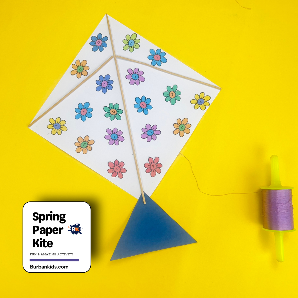 Diy Paper Kite Spring Paper Kite