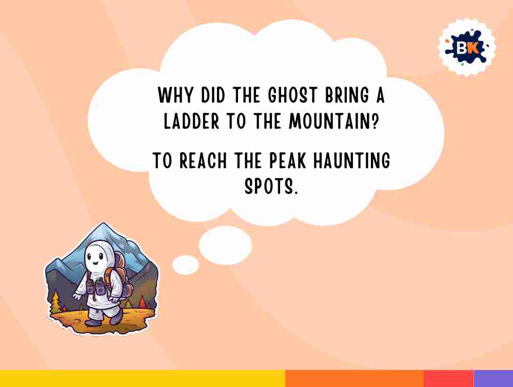 Excited Ghost Riddles For Kids