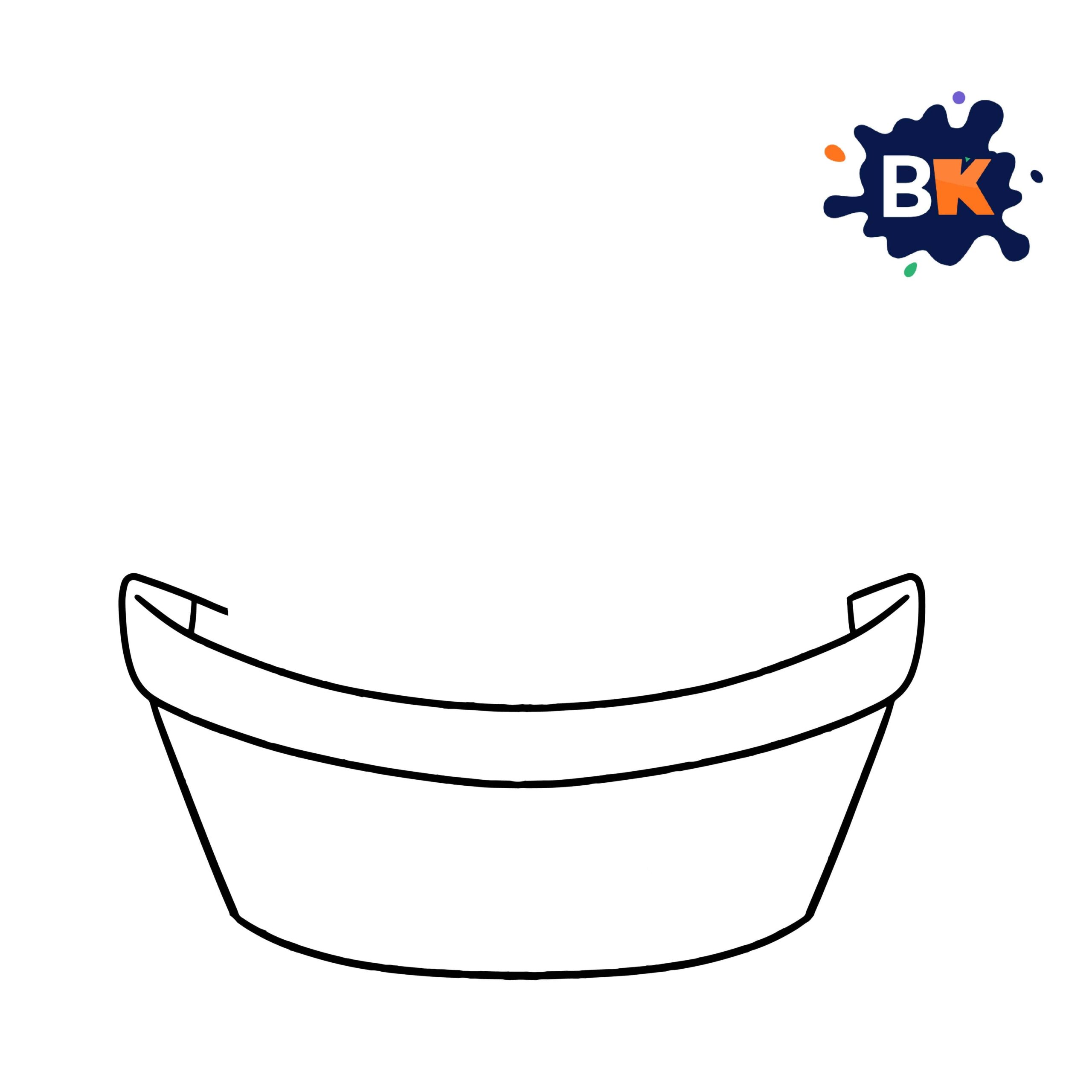 How to Draw Basket Step 2 How to Draw Basket Step 2