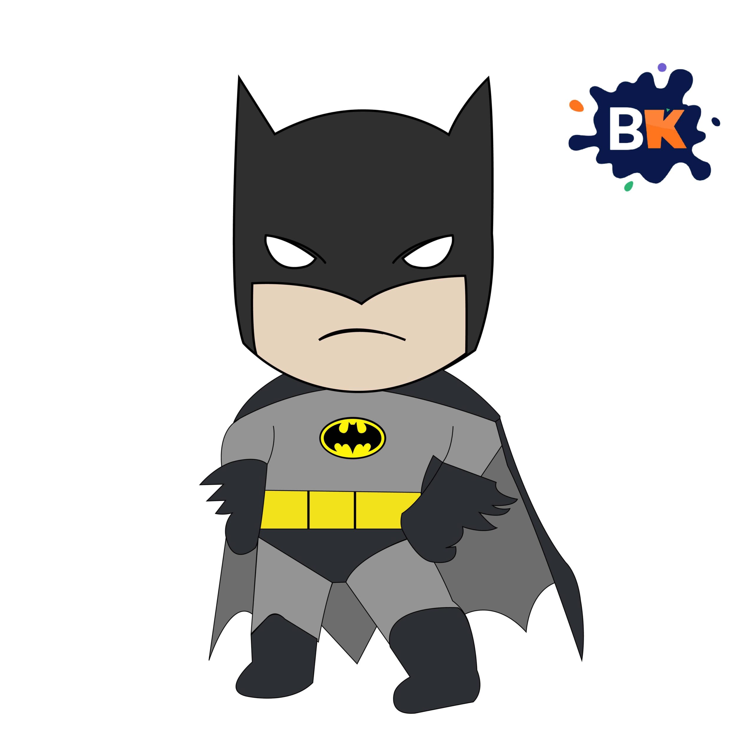 How to Draw a Batman Step 11 How to Draw a Batman Step 11