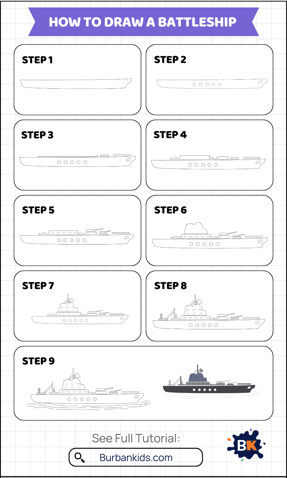 How to Draw Battleship How to Draw Battleship