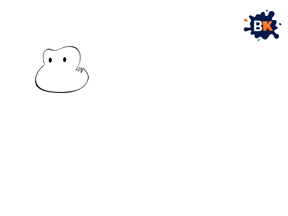 How to Draw a Baboon Step 2 How to Draw a Baboon Step 2