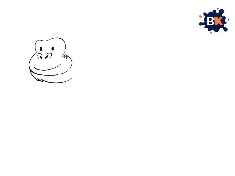 How to Draw a Baboon Step 3 How to Draw a Baboon Step 3
