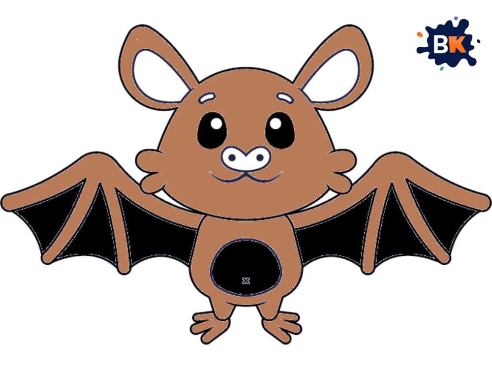 How to Draw a Bat Step 10 How to Draw a Bat Step 10