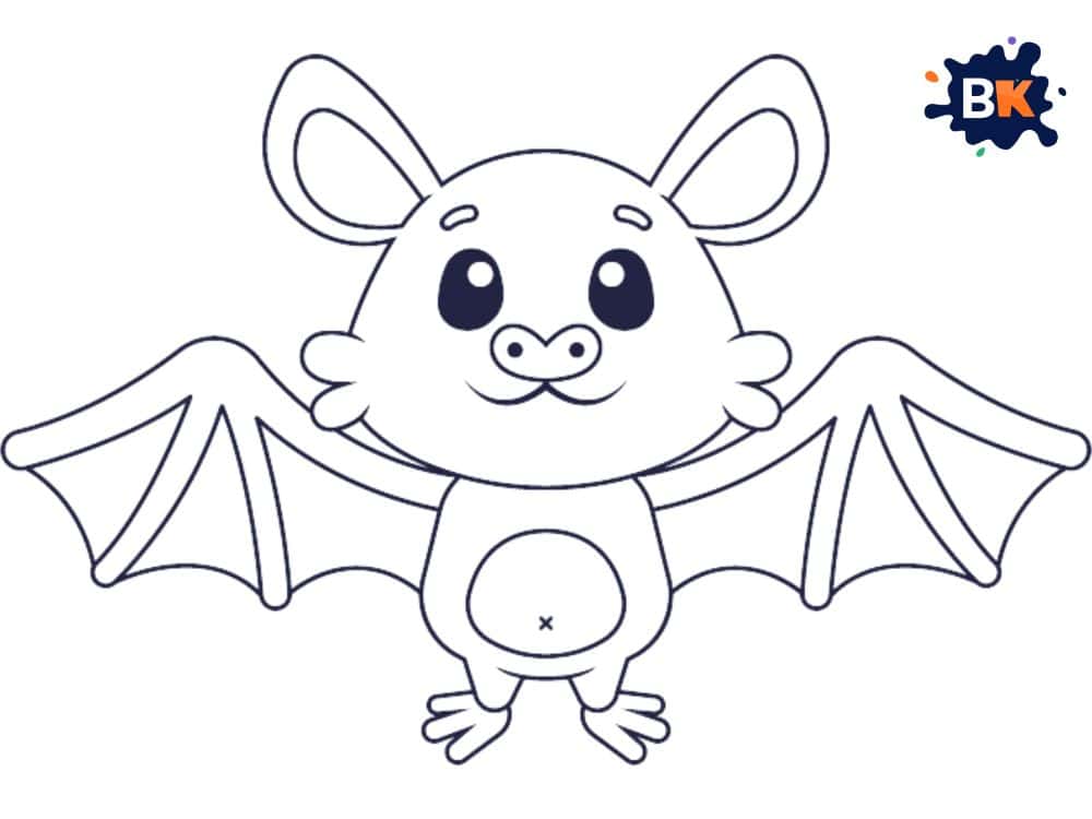 How to Draw a Bat Step 9 How to Draw a Bat Step 9