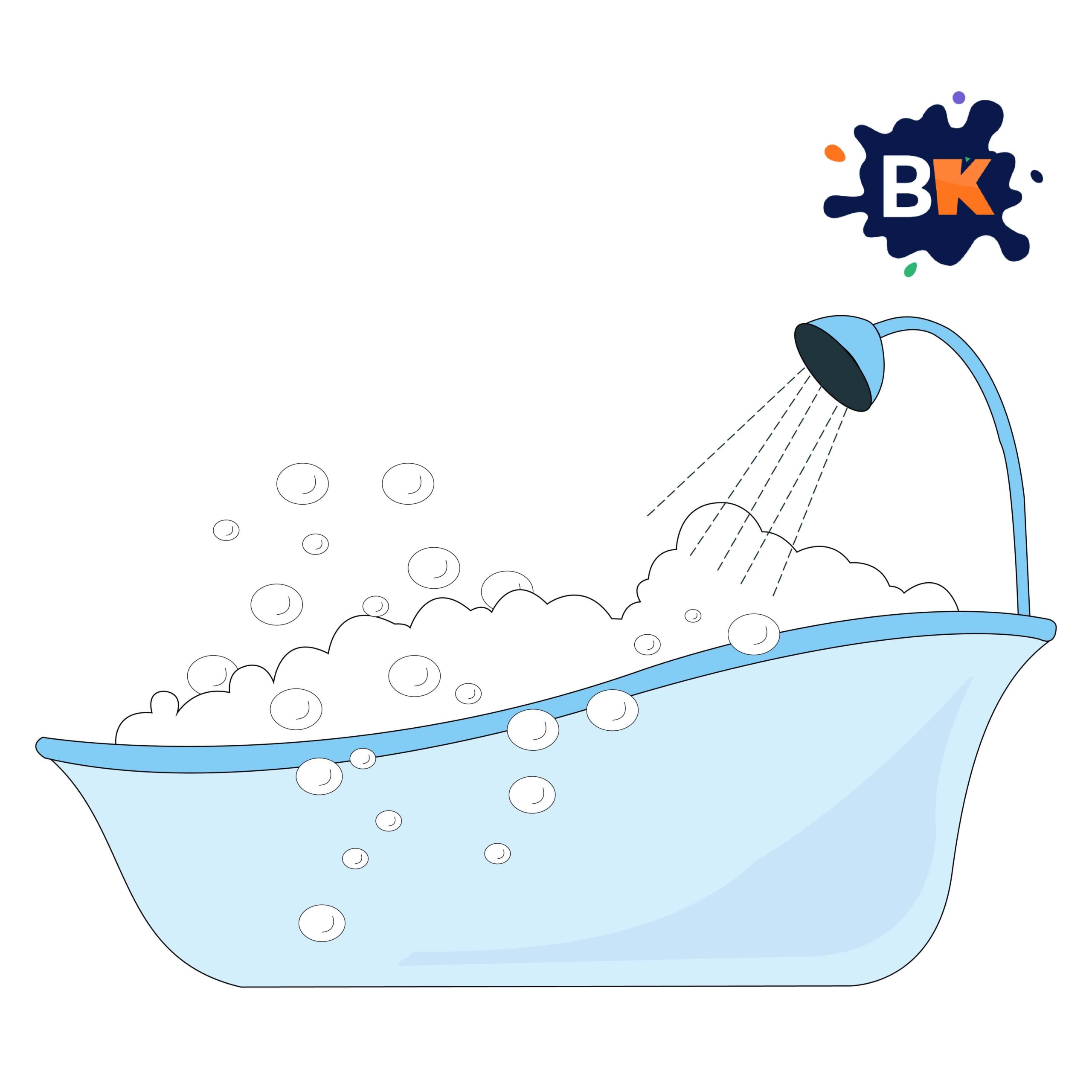 How to Draw a Bathtub Step 10 How to Draw a Bathtub Step 10