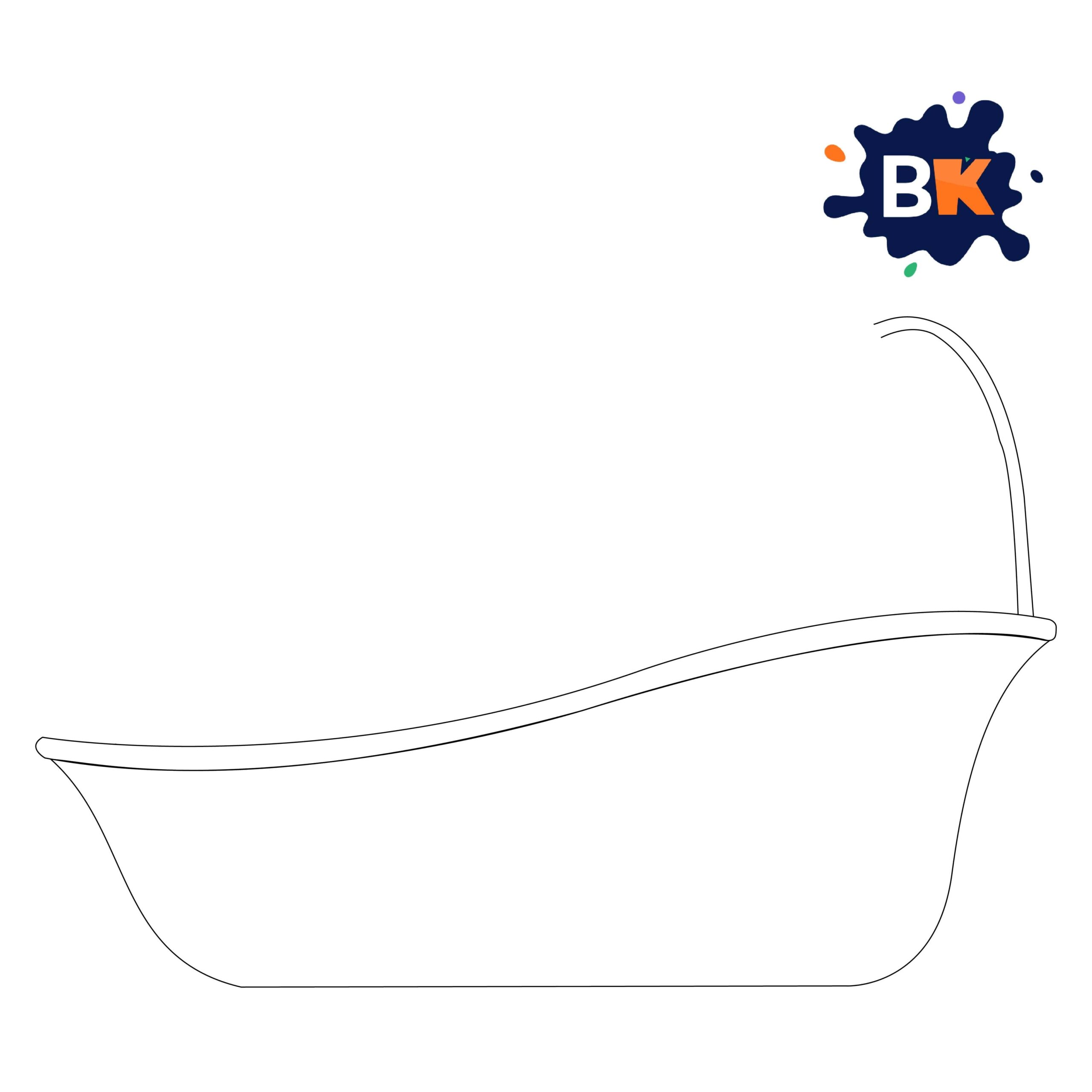 How to Draw a Bathtub Step 5 How to Draw a Bathtub Step 5