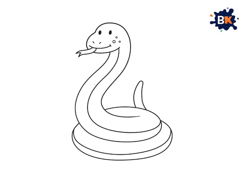 How to Draw a Python Step 8 How to Draw a Python Step 8