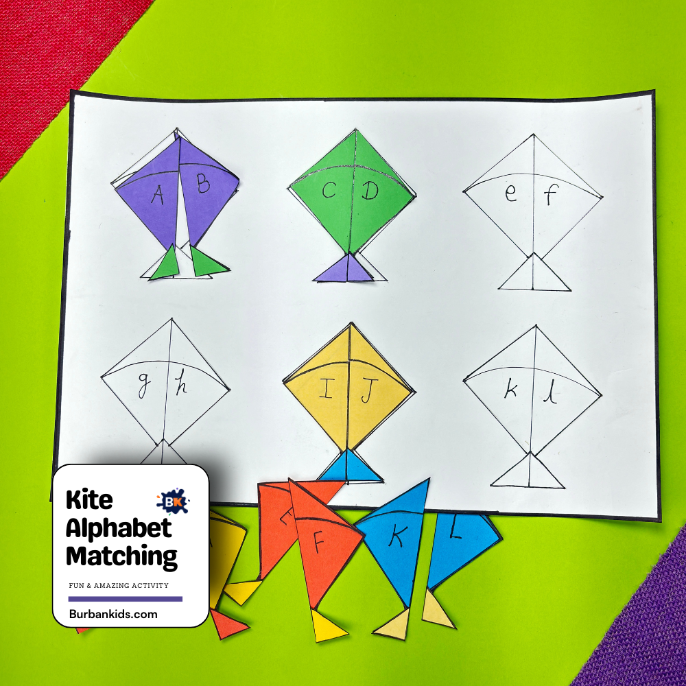 Kite Alphabet Matching Kite Alphabet Matching