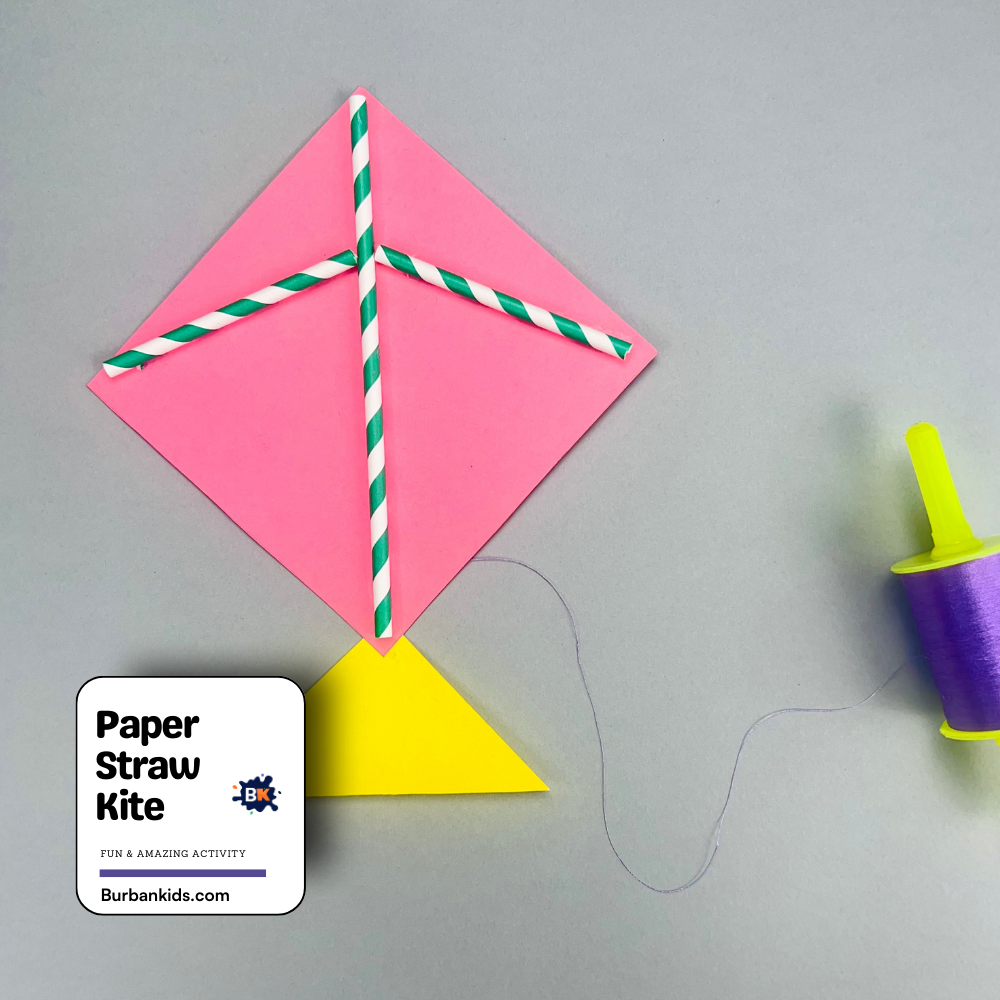 Paper Straw Kite Paper Straw Kite