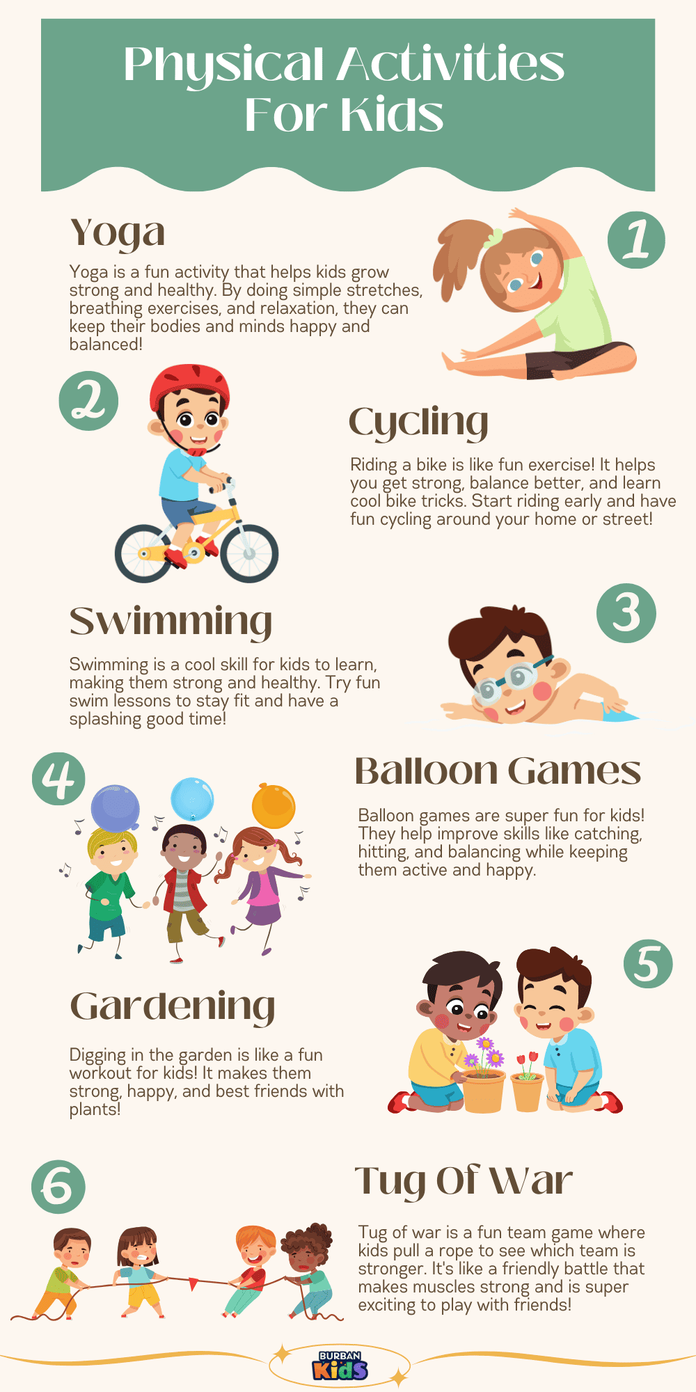 Physical Activities For Kids Physical Activities For Kids