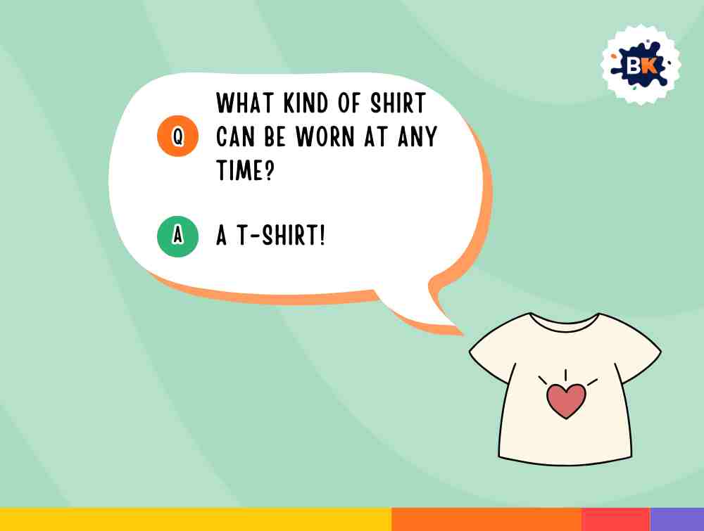 Amazing Shirt Riddles For Kids