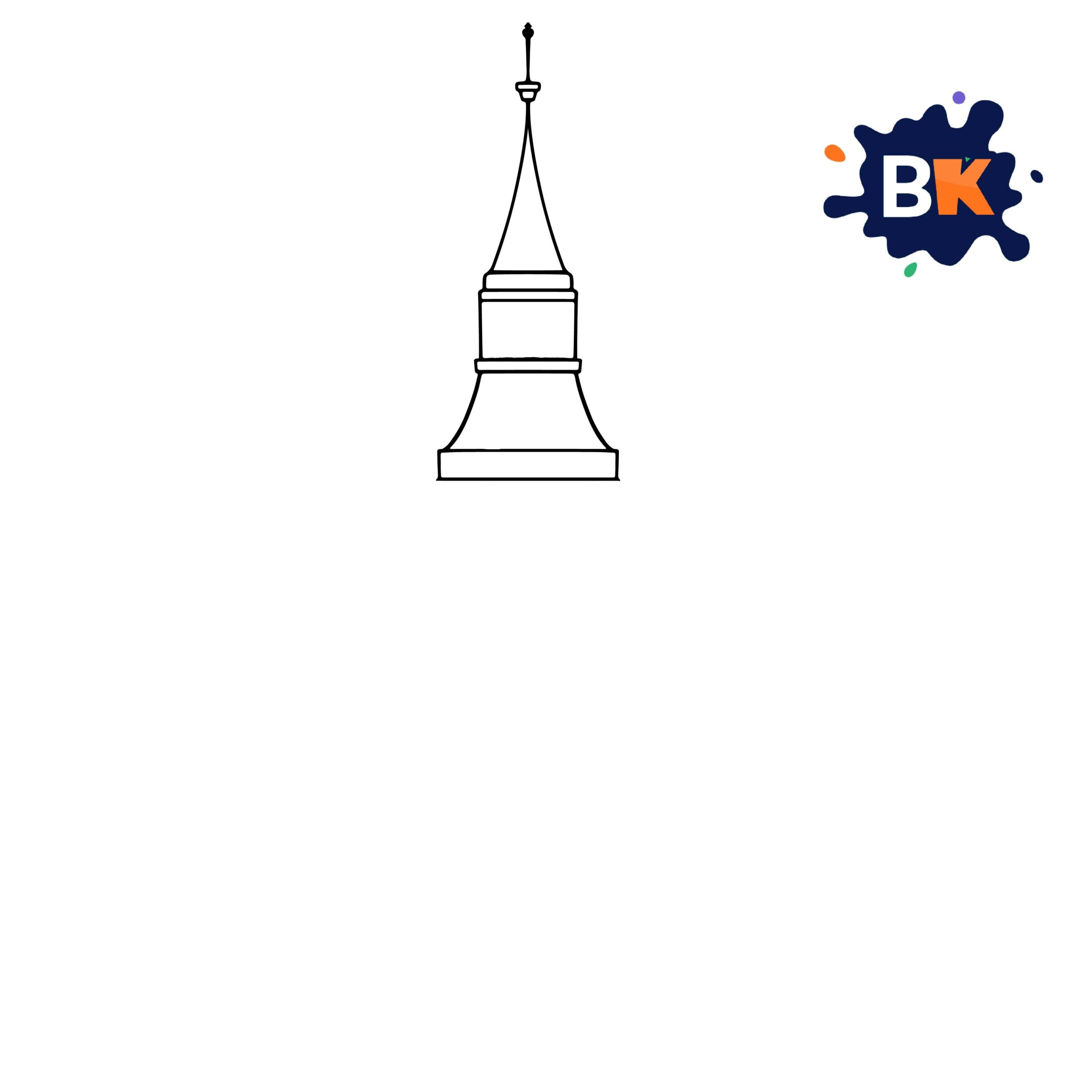 How to Draw Big Ben Step 3 How to Draw Big Ben Step 3