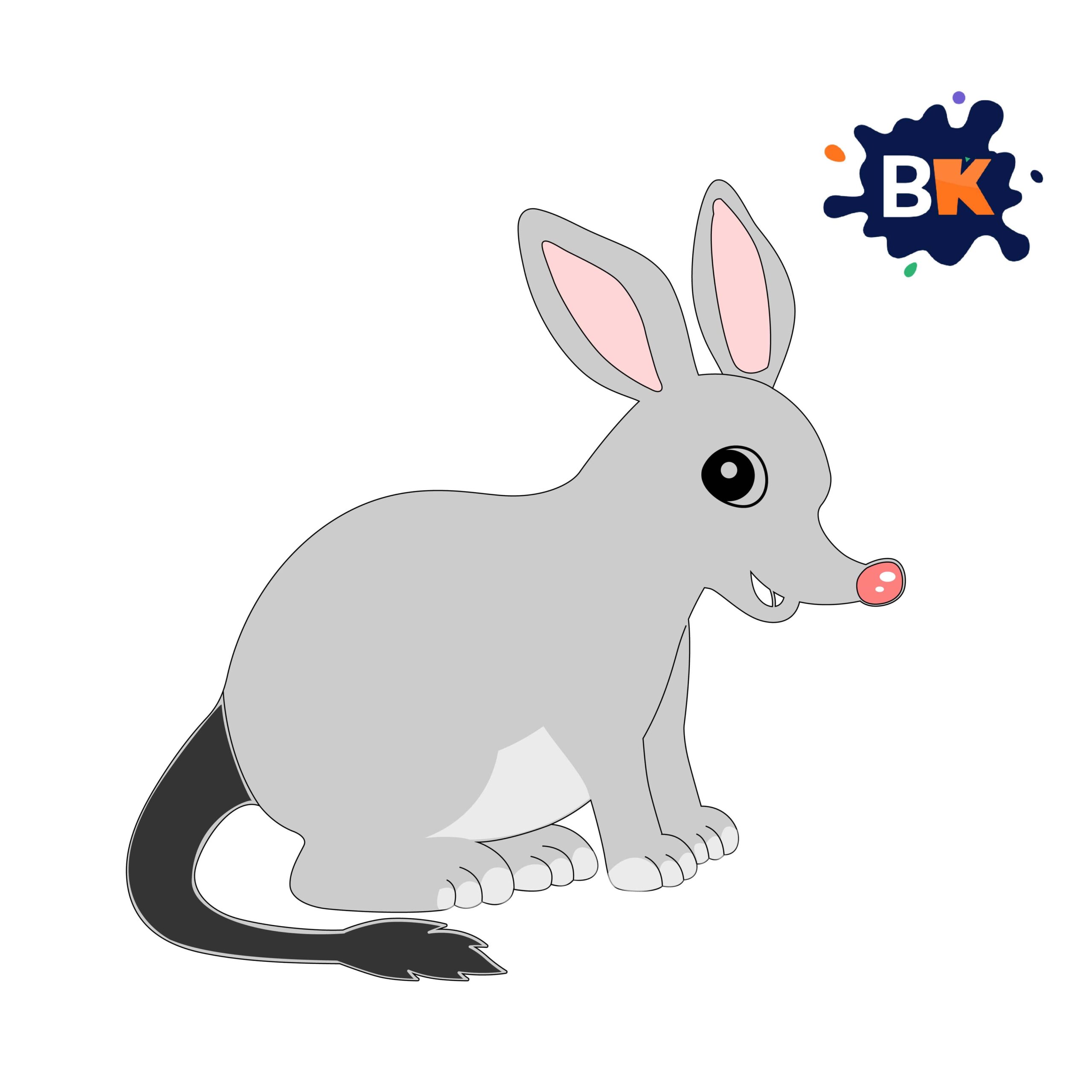 How to Draw Bilby Step 10 How to Draw Bilby Step 10