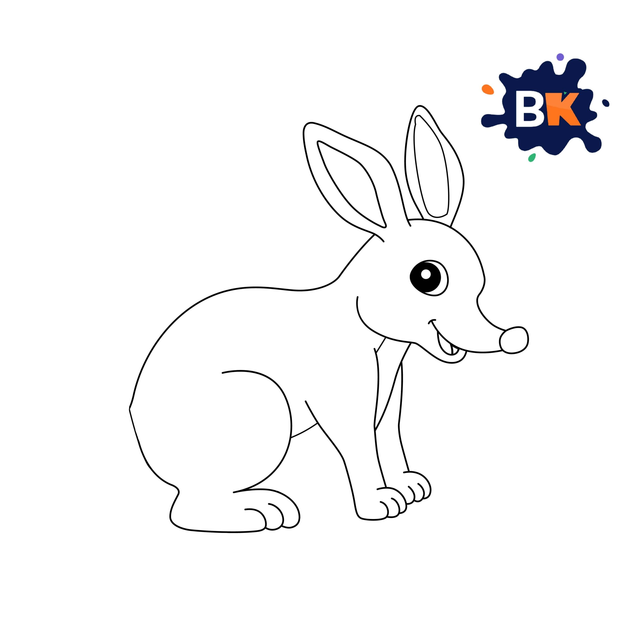 How to Draw Bilby Step 7 How to Draw Bilby Step 7