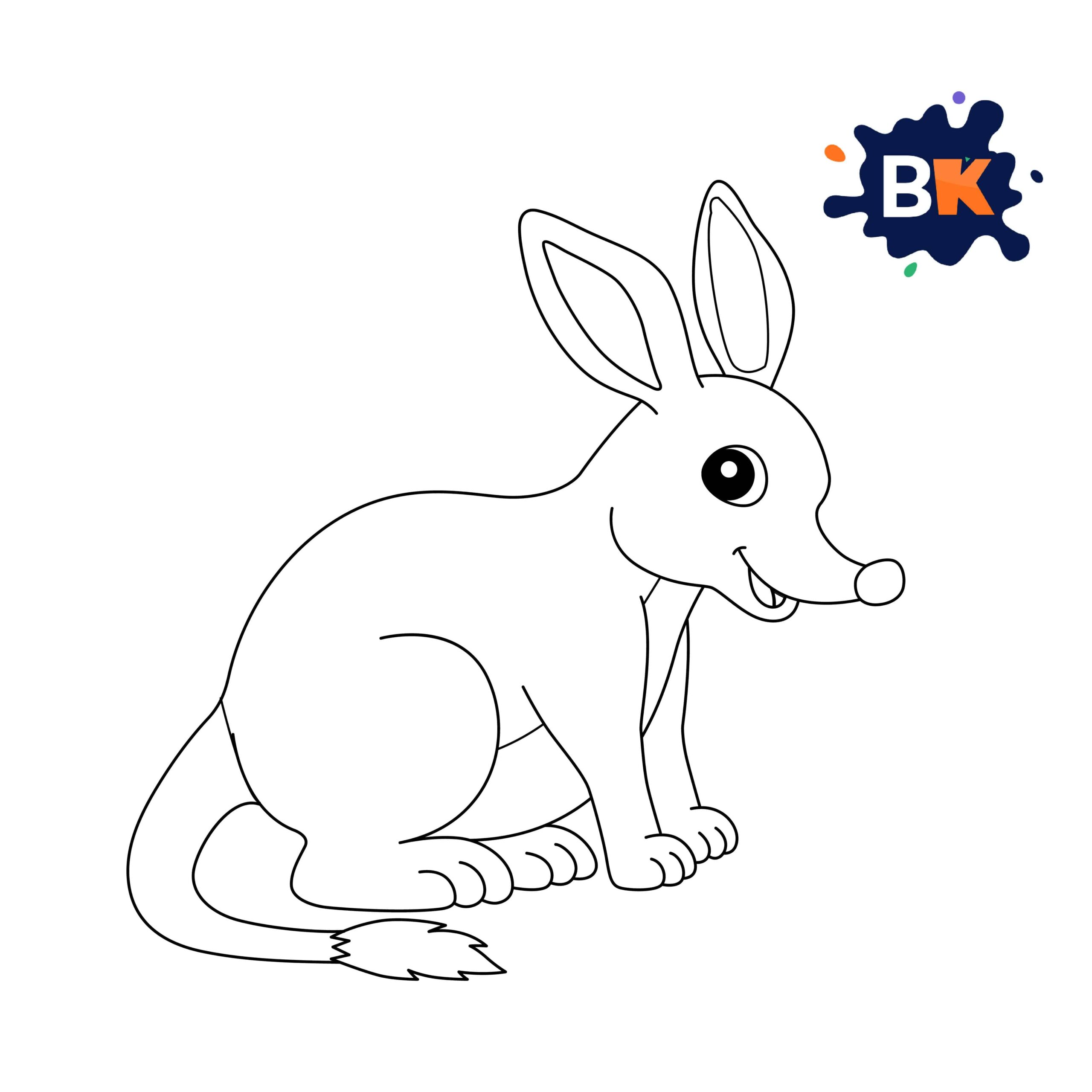 How to Draw Bilby Step 9 How to Draw Bilby Step 9