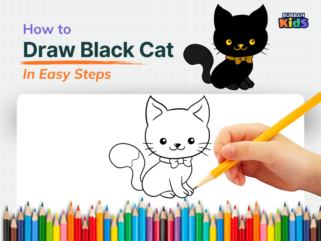 How to Draw Black Cat