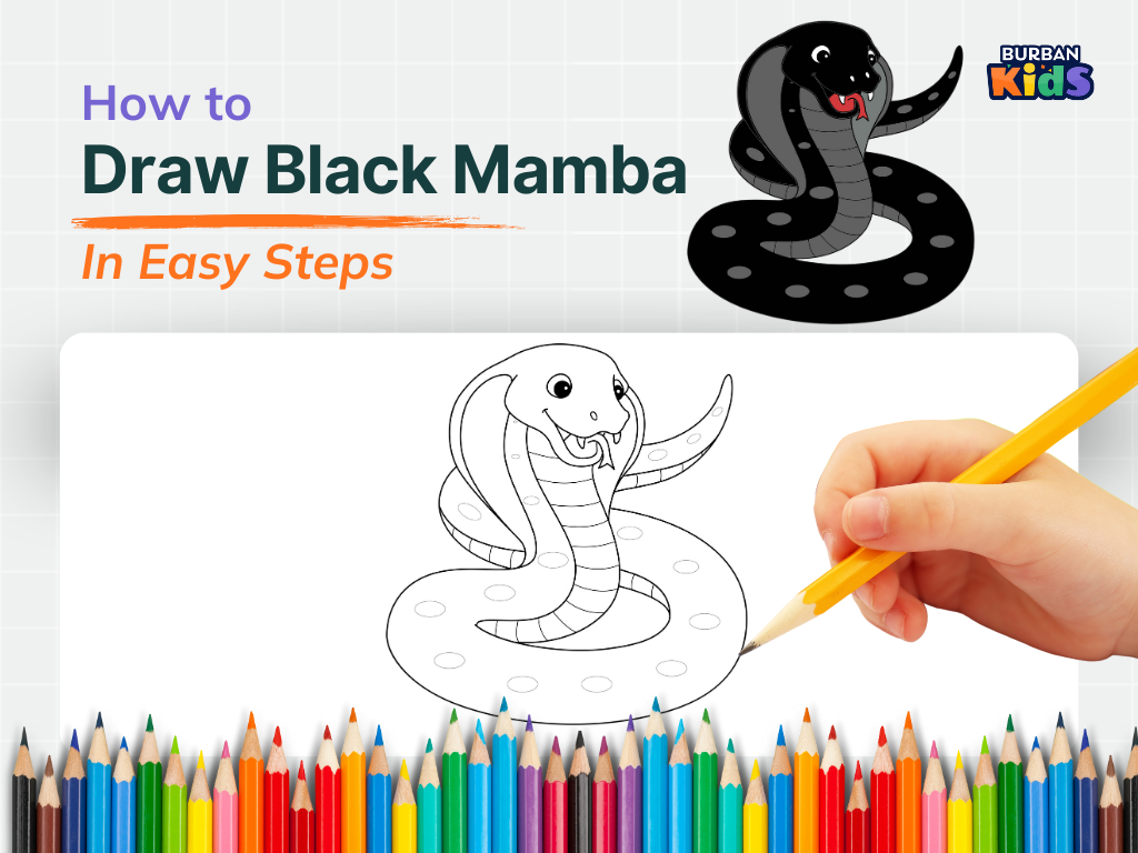 How to Draw Black Mamba