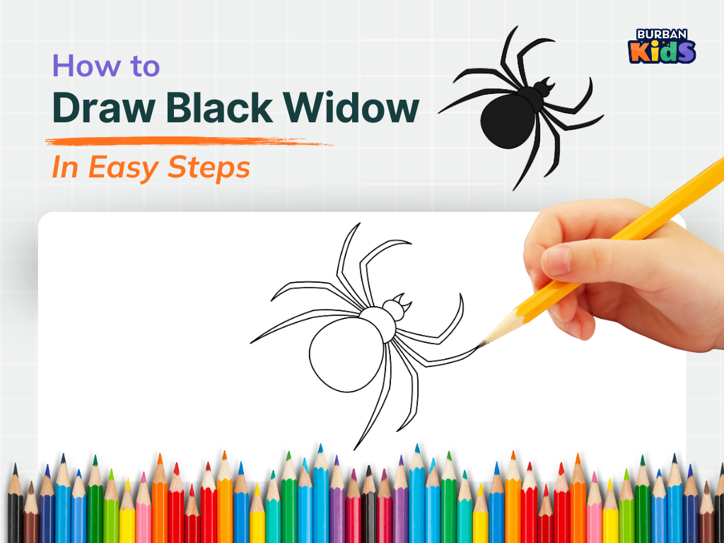 How to Draw Black Widow