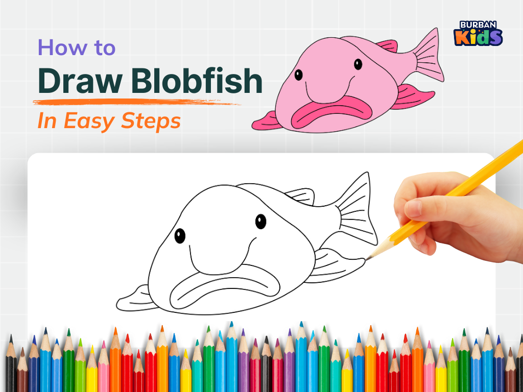 How to Draw Blobfish