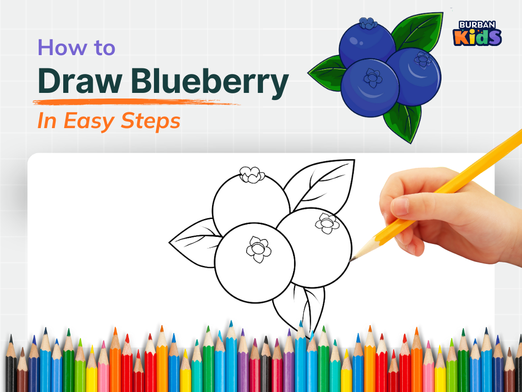 How to Draw Blueberry
