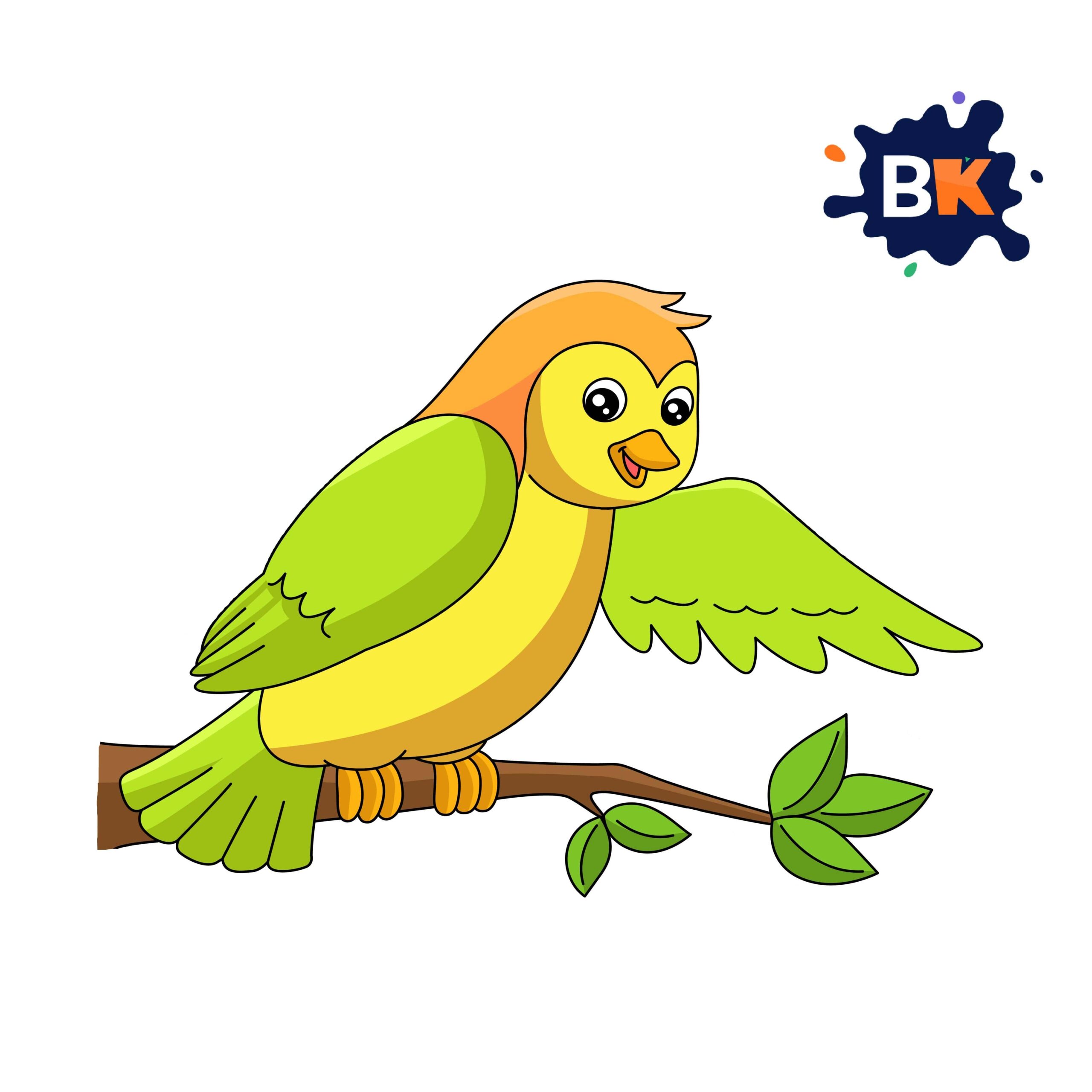 How to Draw a Bird Step 10 How to Draw a Bird Step 10