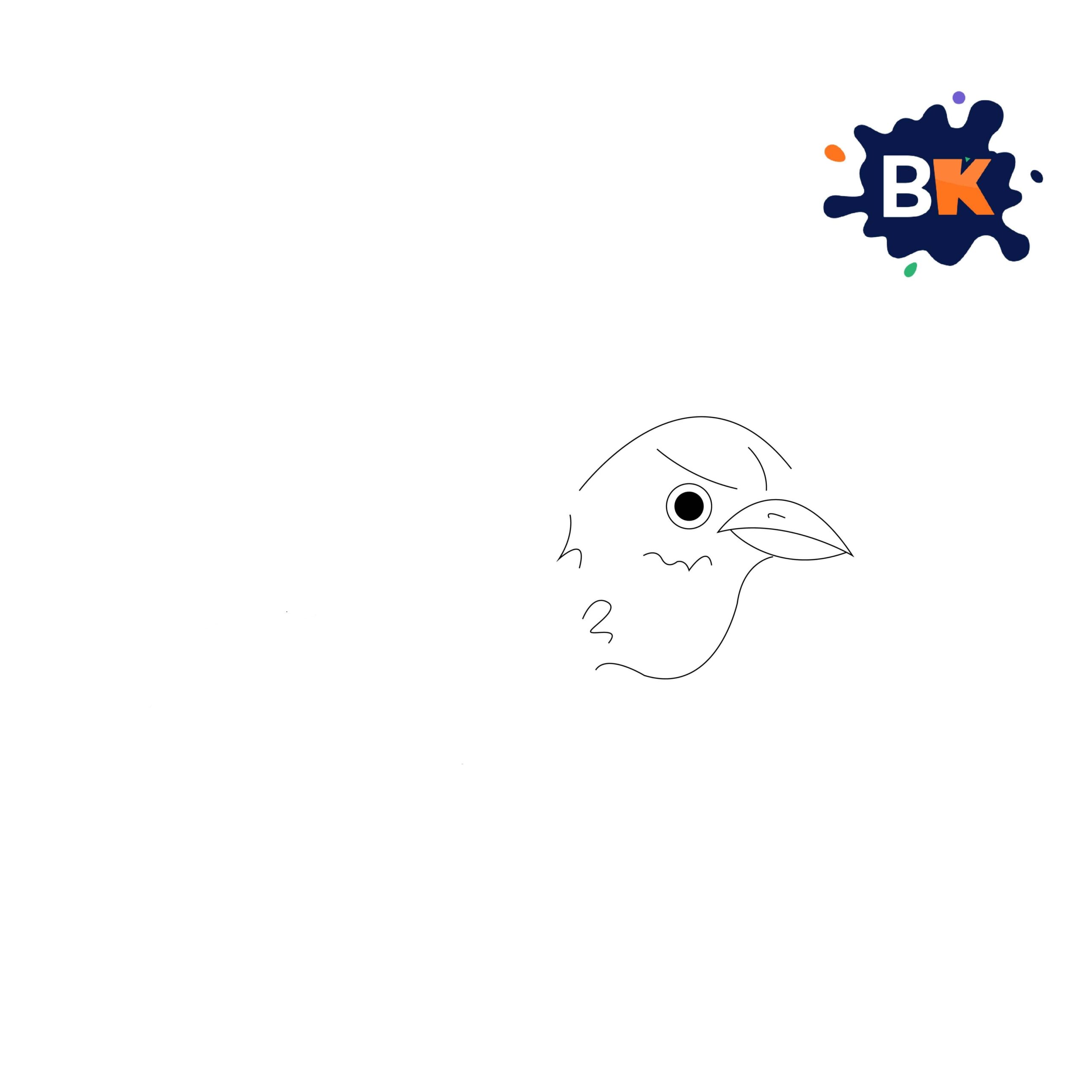 How to Draw a Bird of Paradise Step 3 How to Draw a Bird of Paradise Step 3