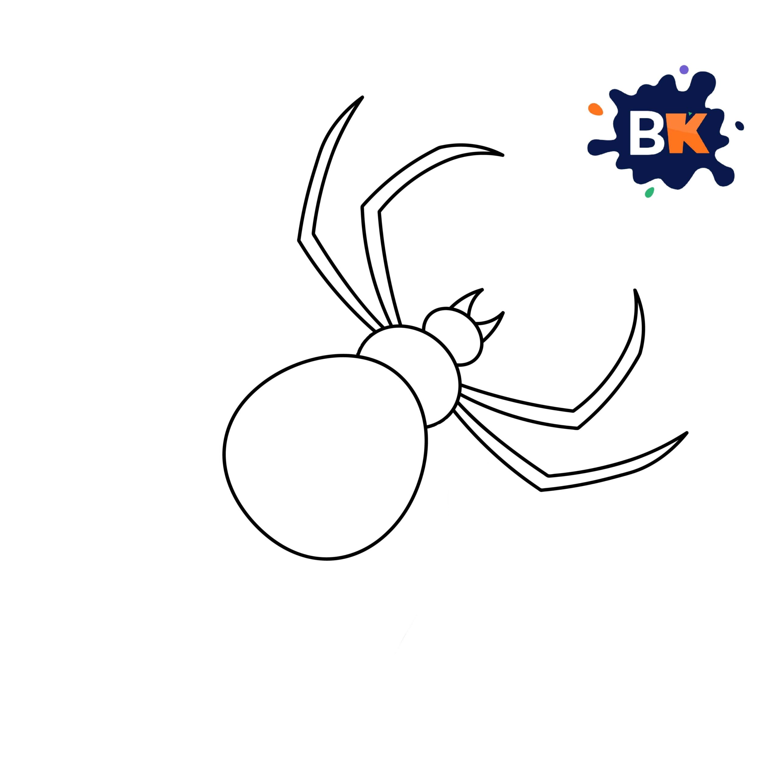How to Draw a Black Widow Step 6 How to Draw a Black Widow Step 6