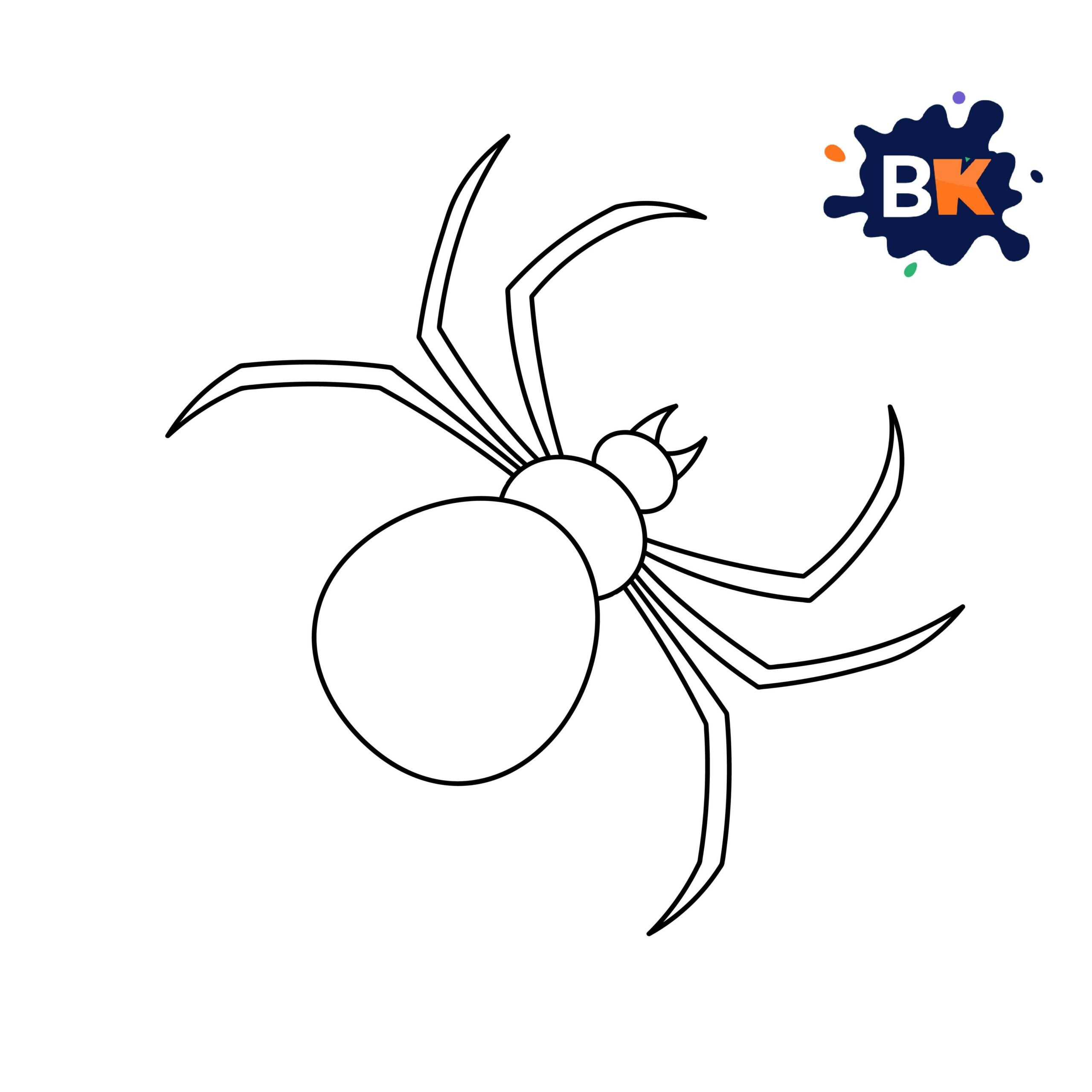 How to Draw a Black Widow Step 7 How to Draw a Black Widow Step 7