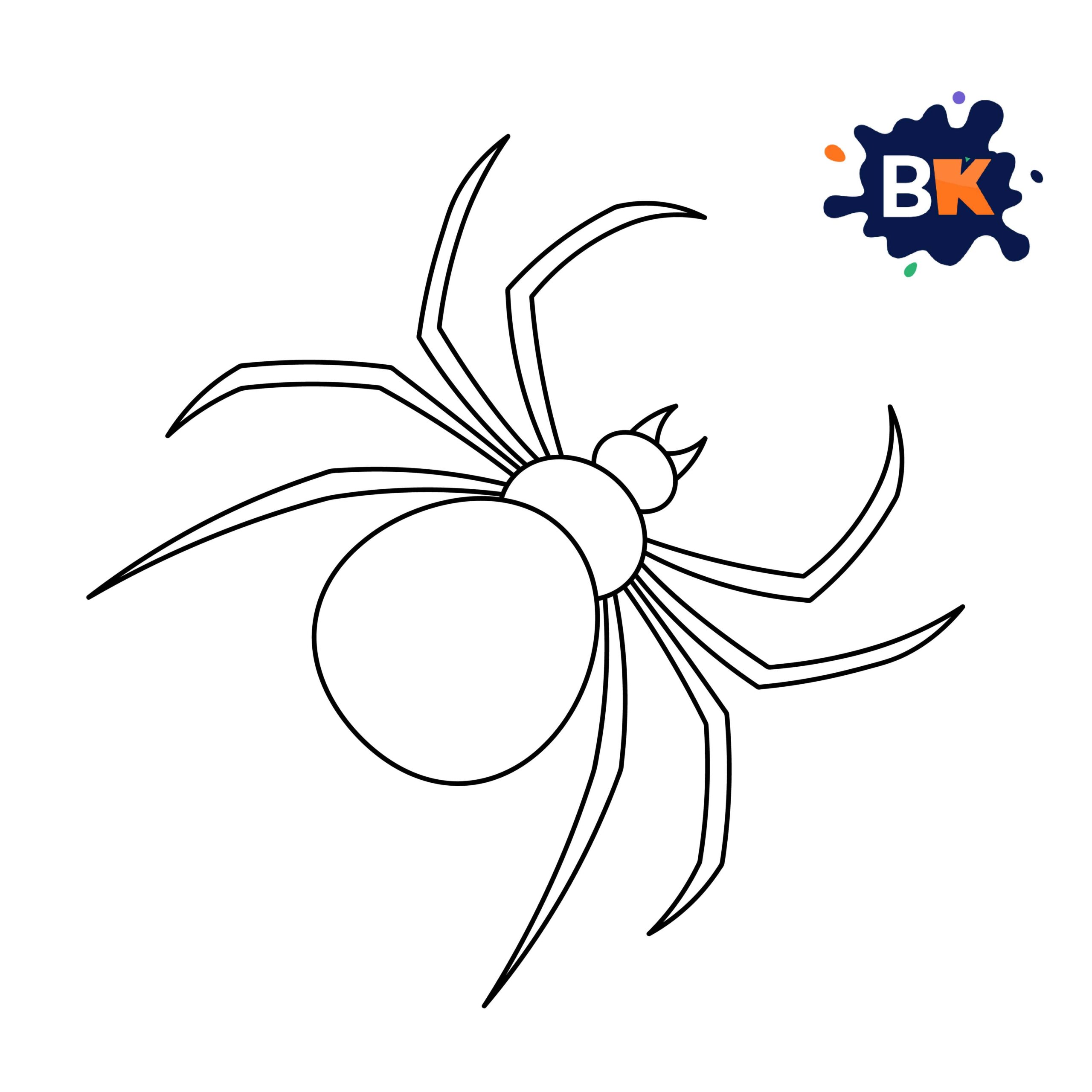 How to Draw a Black Widow Step 9 How to Draw a Black Widow Step 9