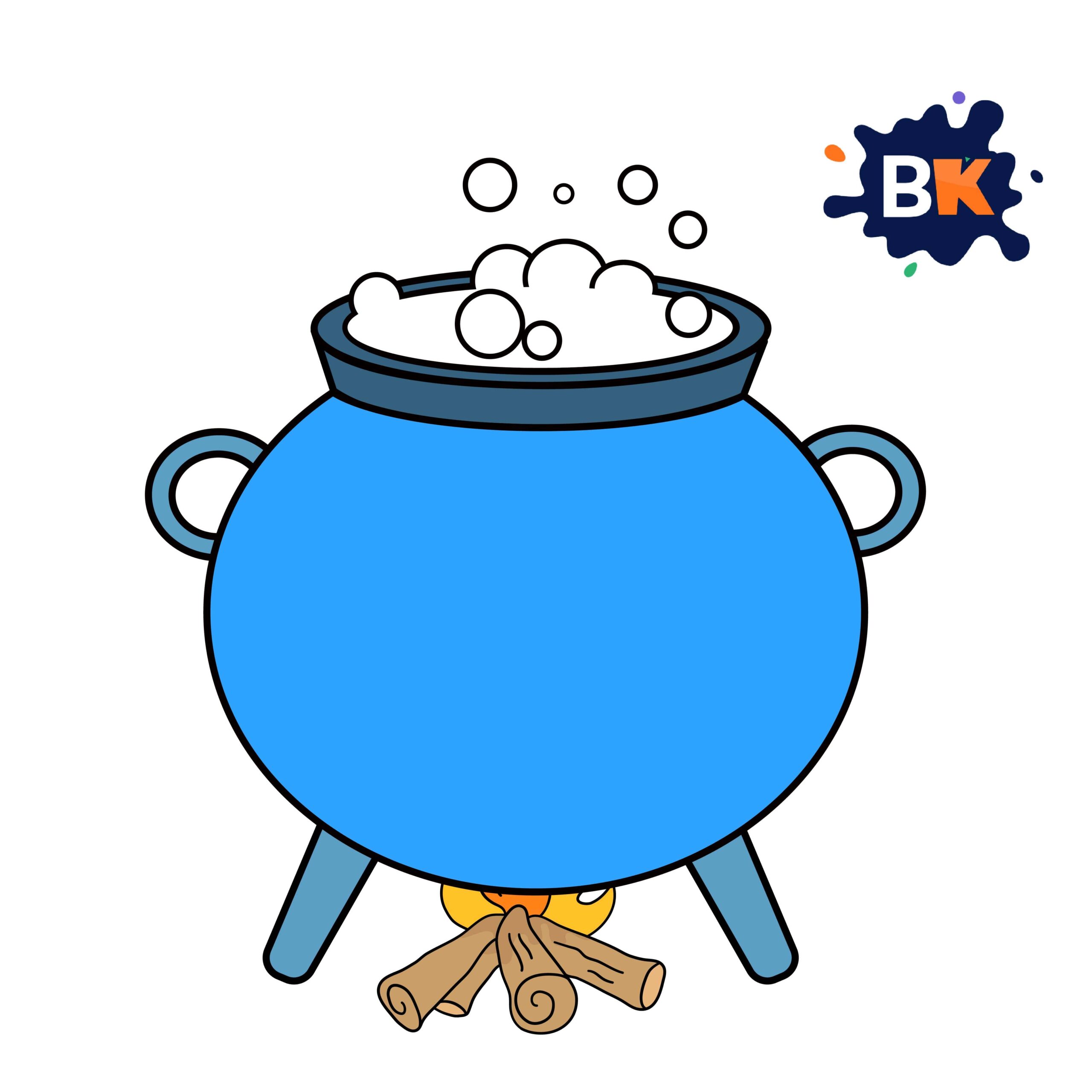 How to Draw a Boil Step 10 How to Draw a Boil Step 10