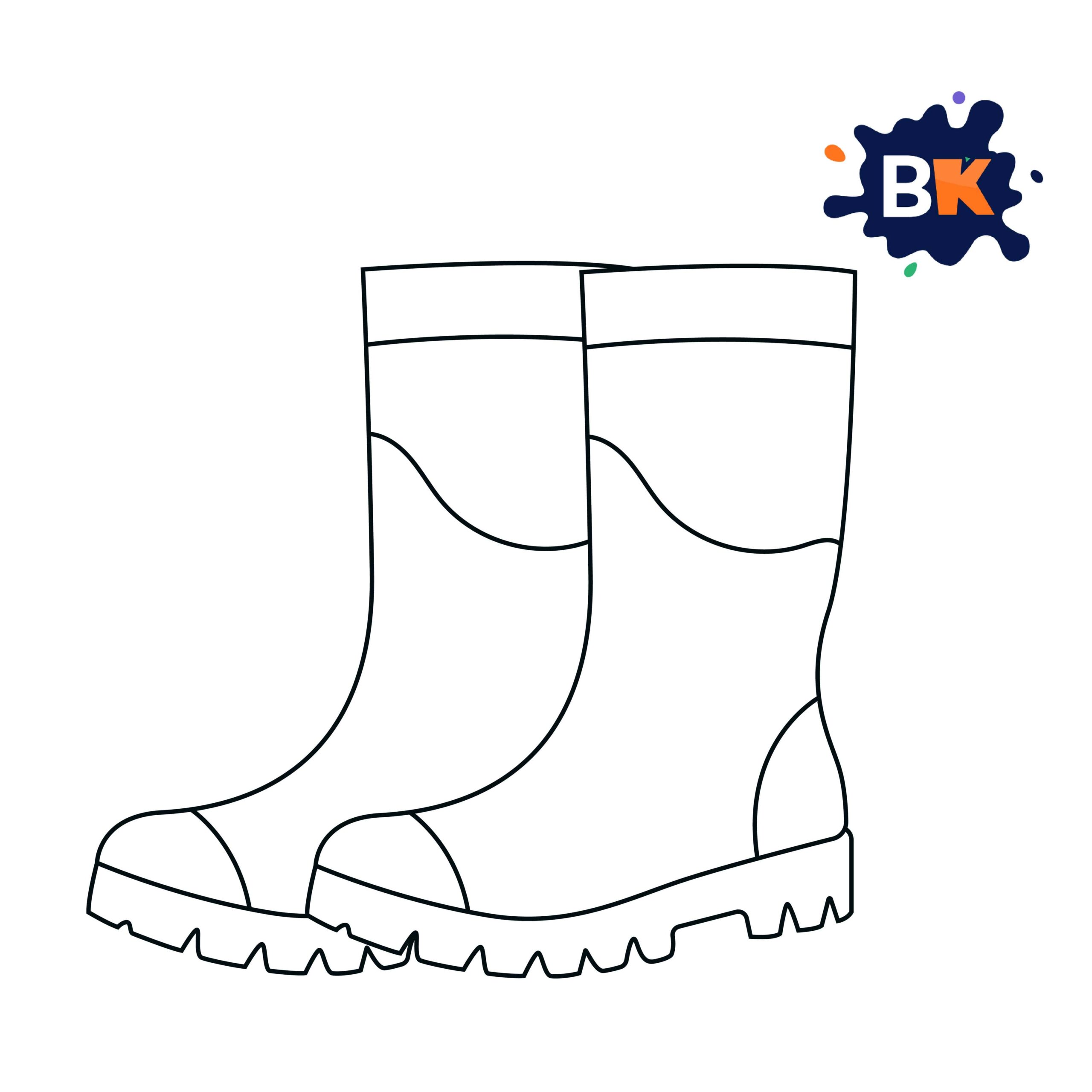 How to Draw a Boot Step 9 How to Draw a Boot Step 9