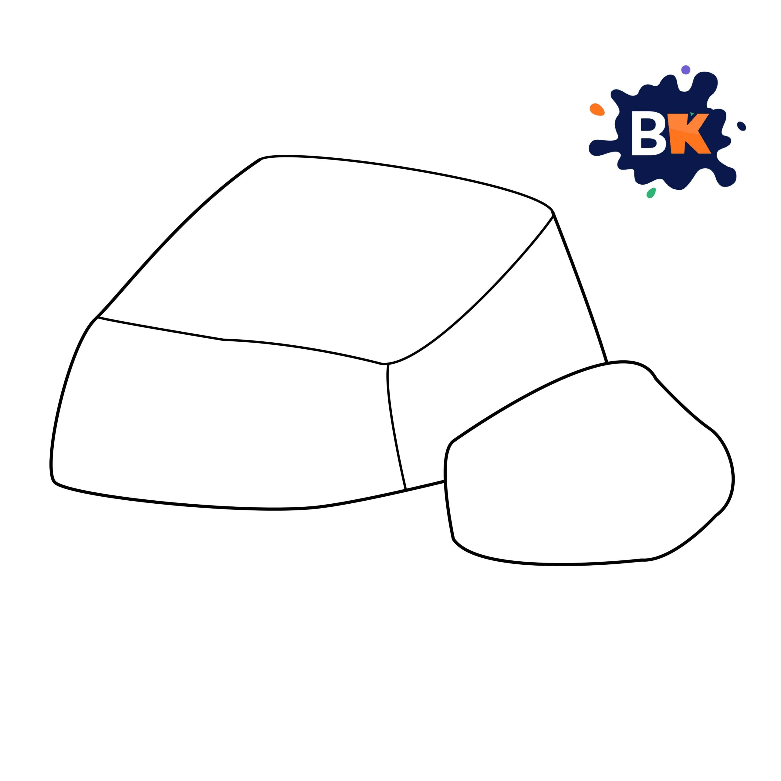 How to Draw a Boulder Step 4 How to Draw a Boulder Step 4