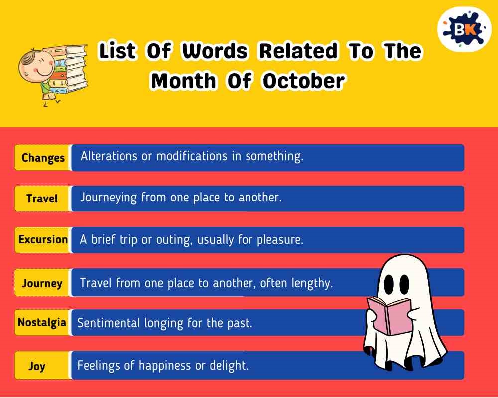 Interesting Words For October Interesting Words For October