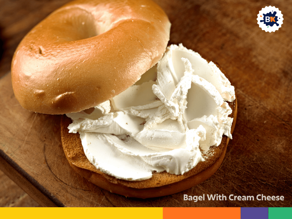 Bagel With Cream Cheese Bagel With Cream Cheese