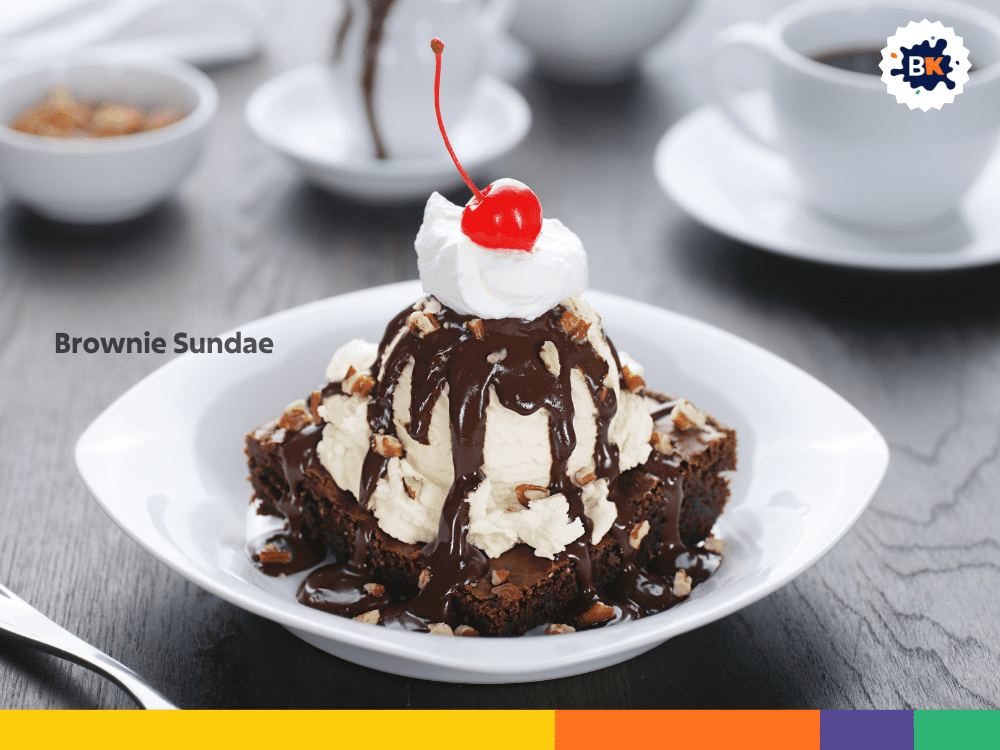 Brownie Sundae Brownie Sundae