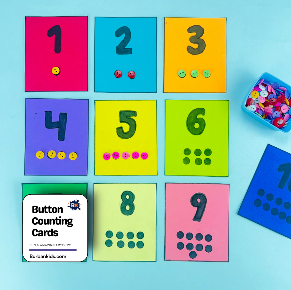 Button Counting Cards Button Counting Cards