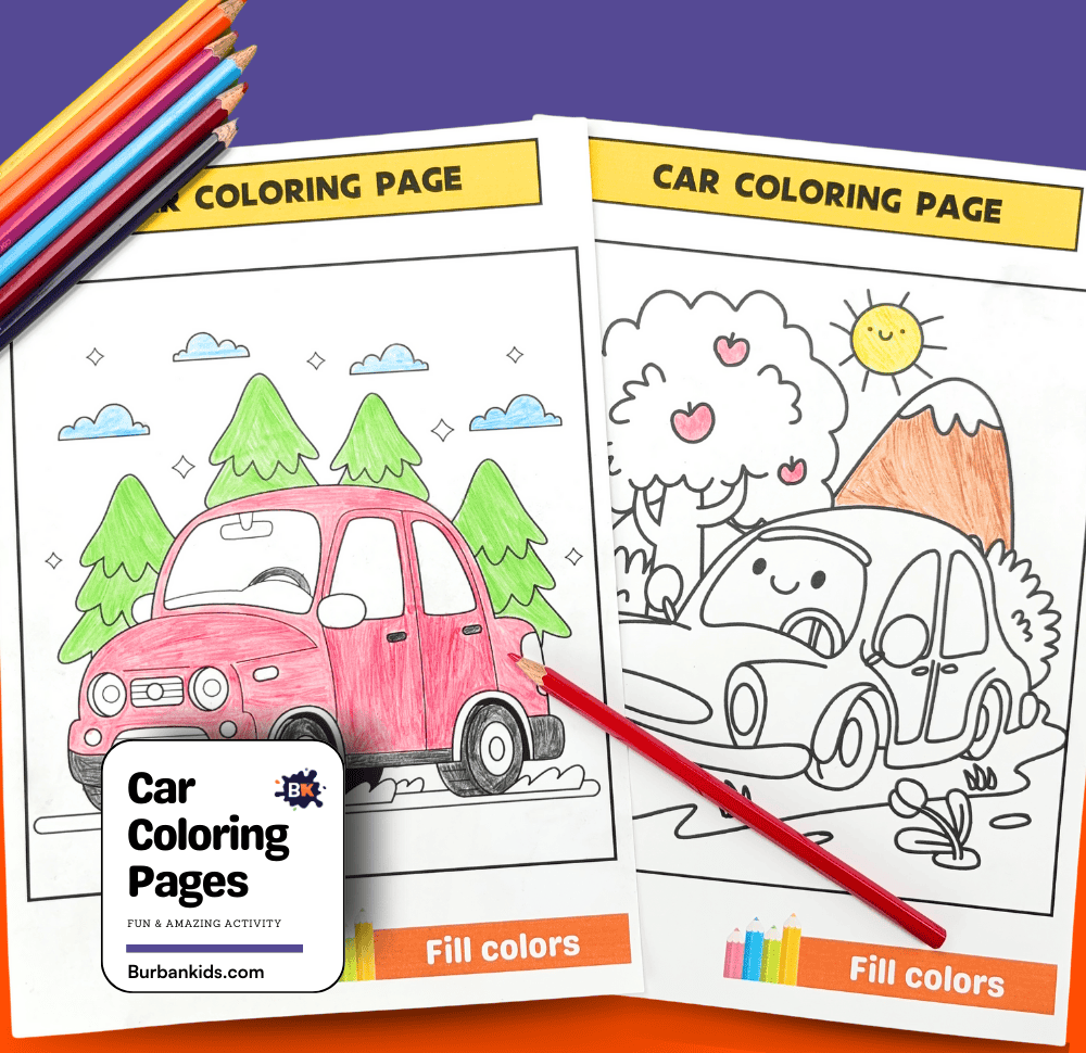 Car Coloring Pages