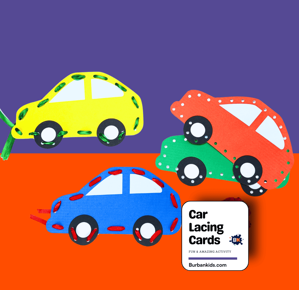 Car Lacing Cards