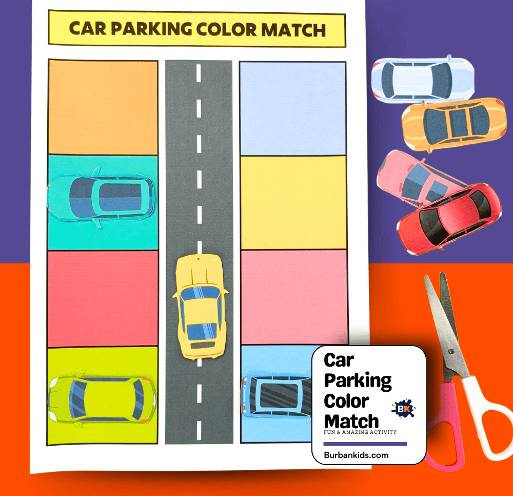 Car Parking Color Match