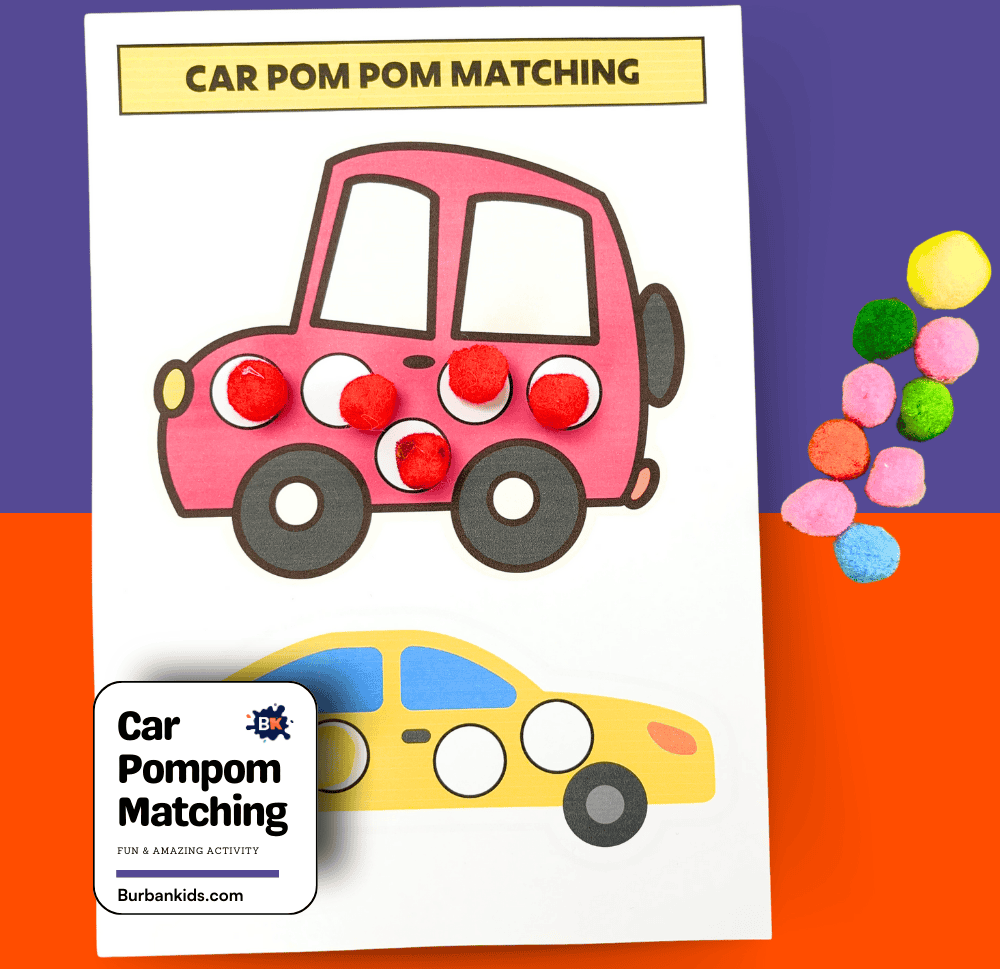 Car PomPom Matching