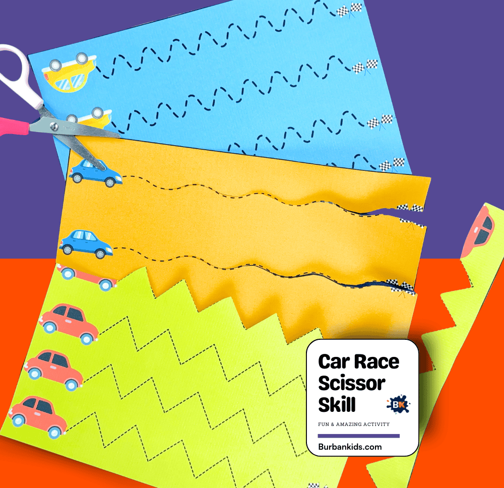 Car Race Scissor Skill