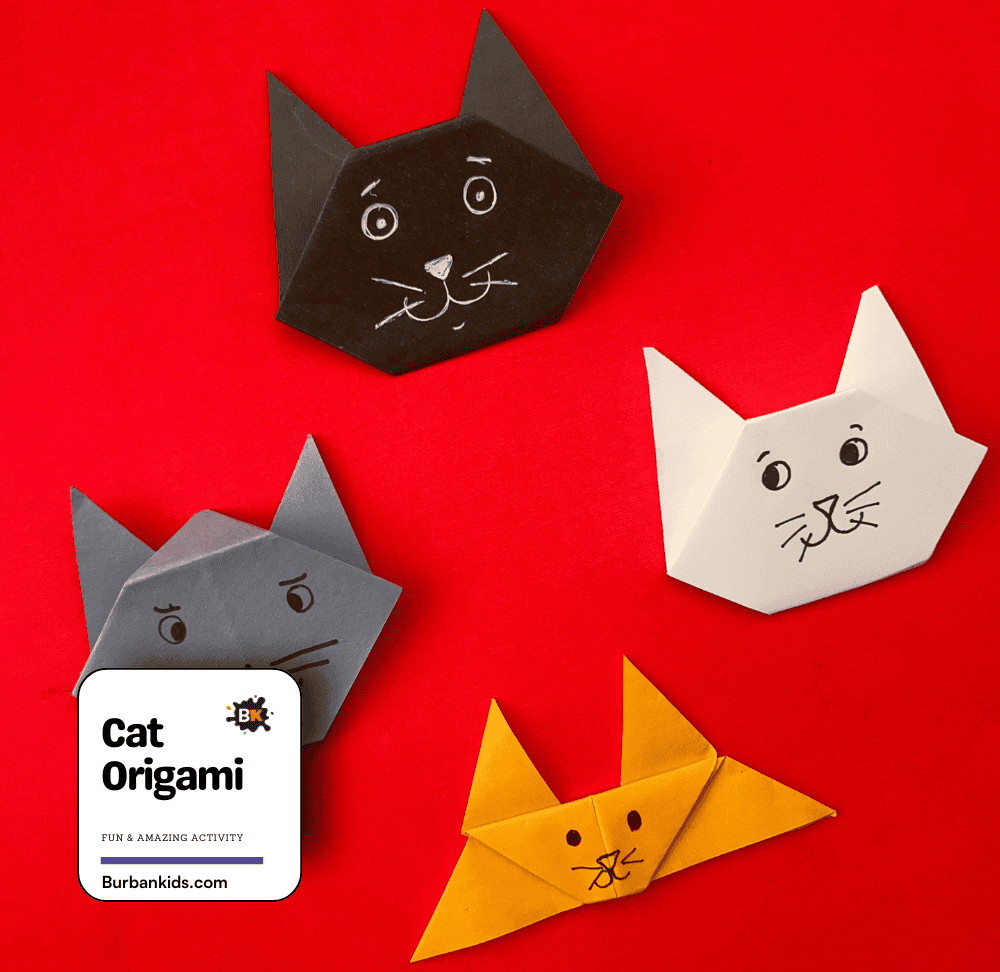 Cat Origami Craft
