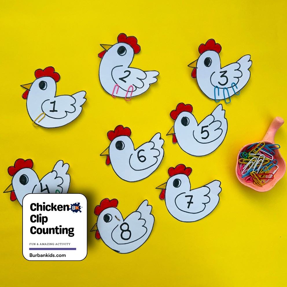 Chicken Clip Counting Chicken Clip Counting