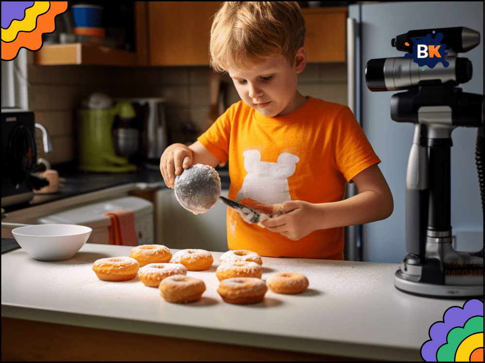 Doughnut Bunnies Making Activity For Kids Doughnut Bunnies Making Activity For Kids