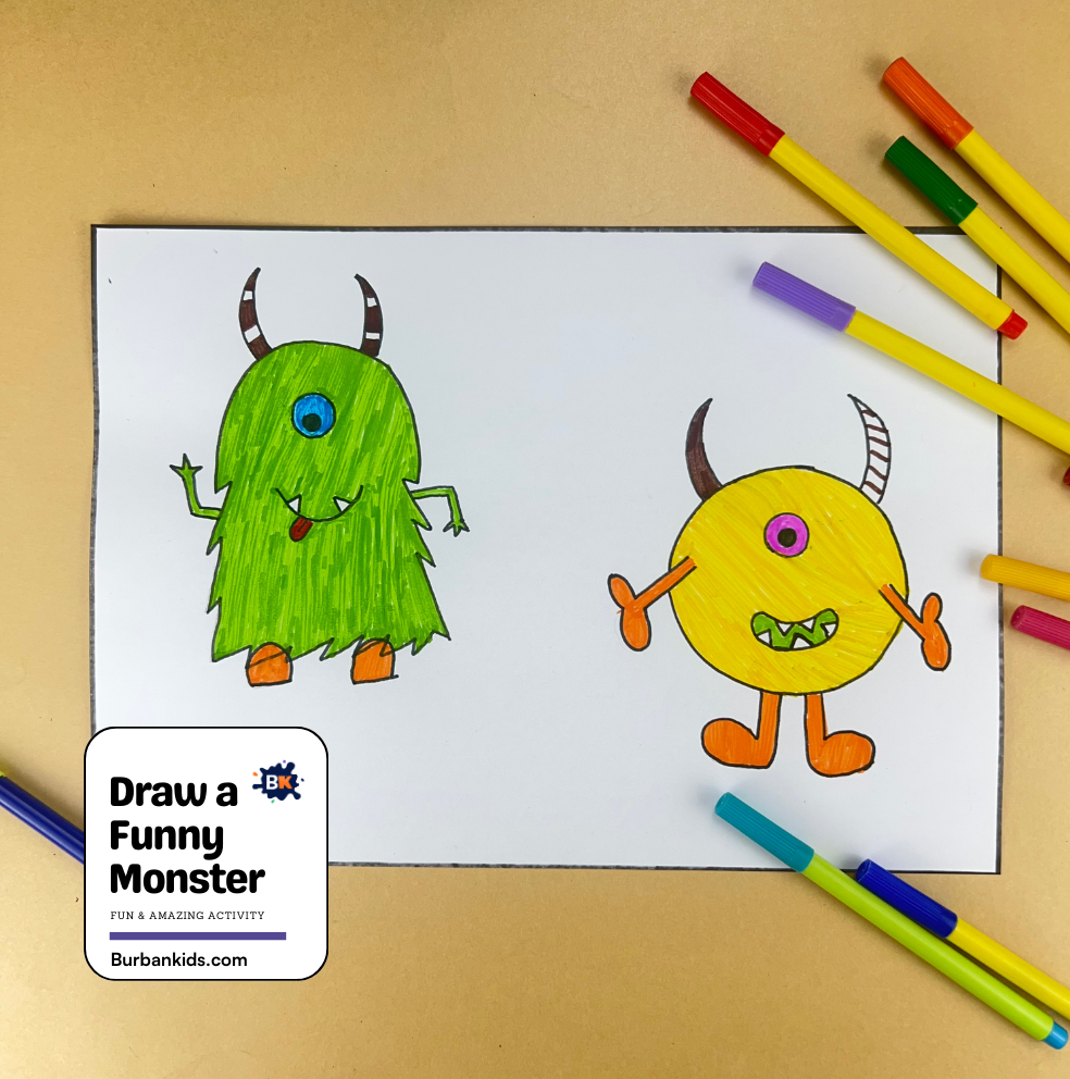 Draw a Funny Monster Draw a Funny Monster