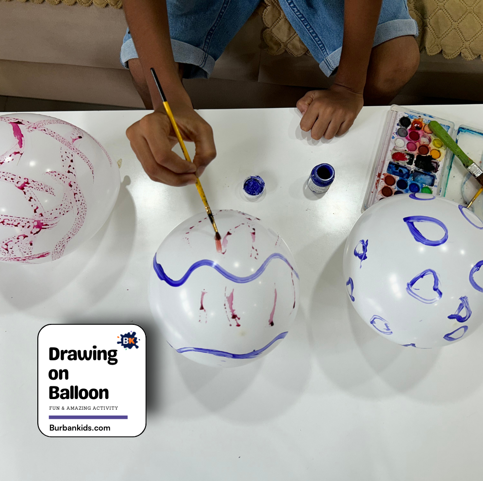 Drawing on Balloon Drawing on Balloon